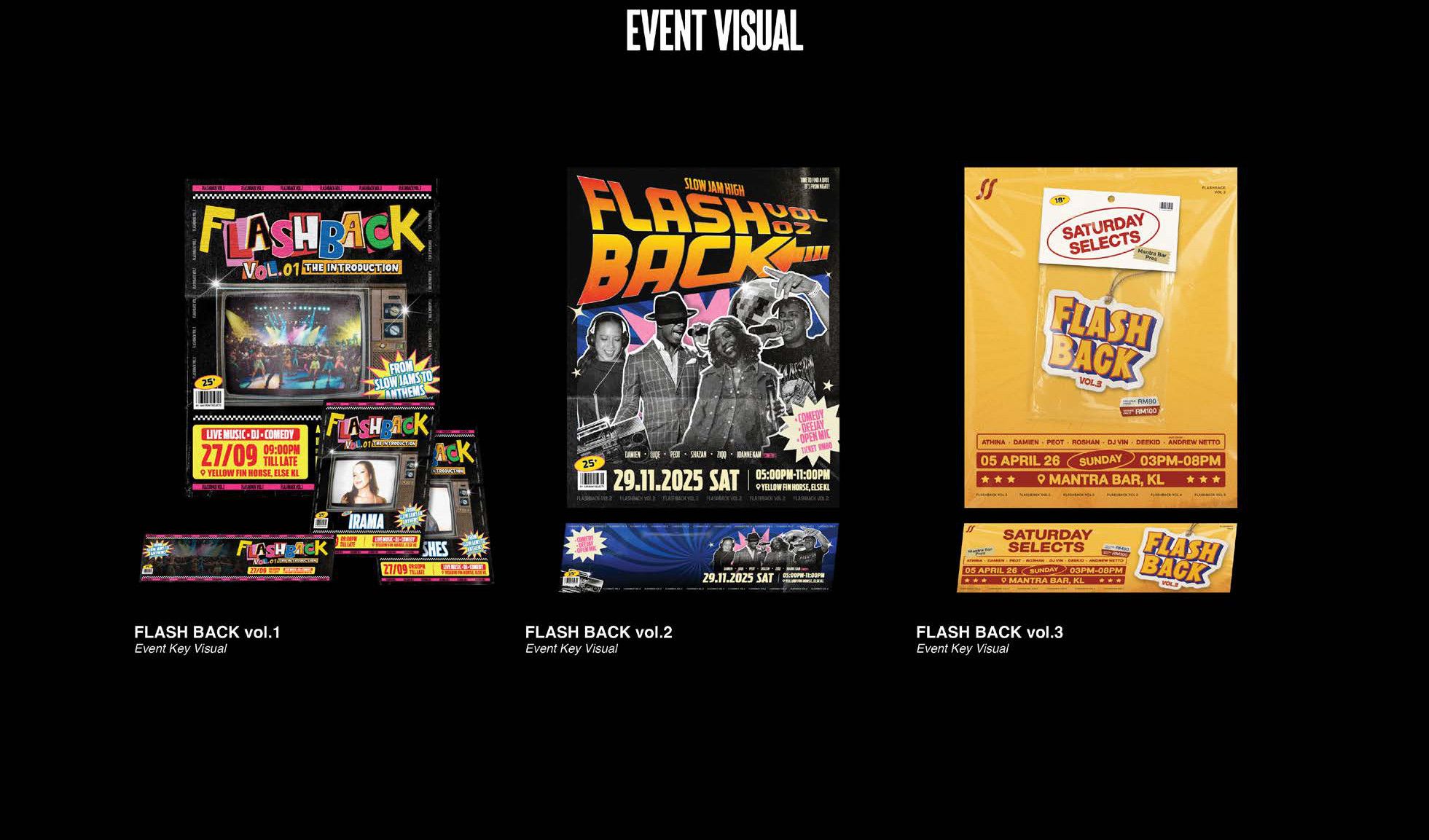 Flash Back Vol. 1, 2 and 3
