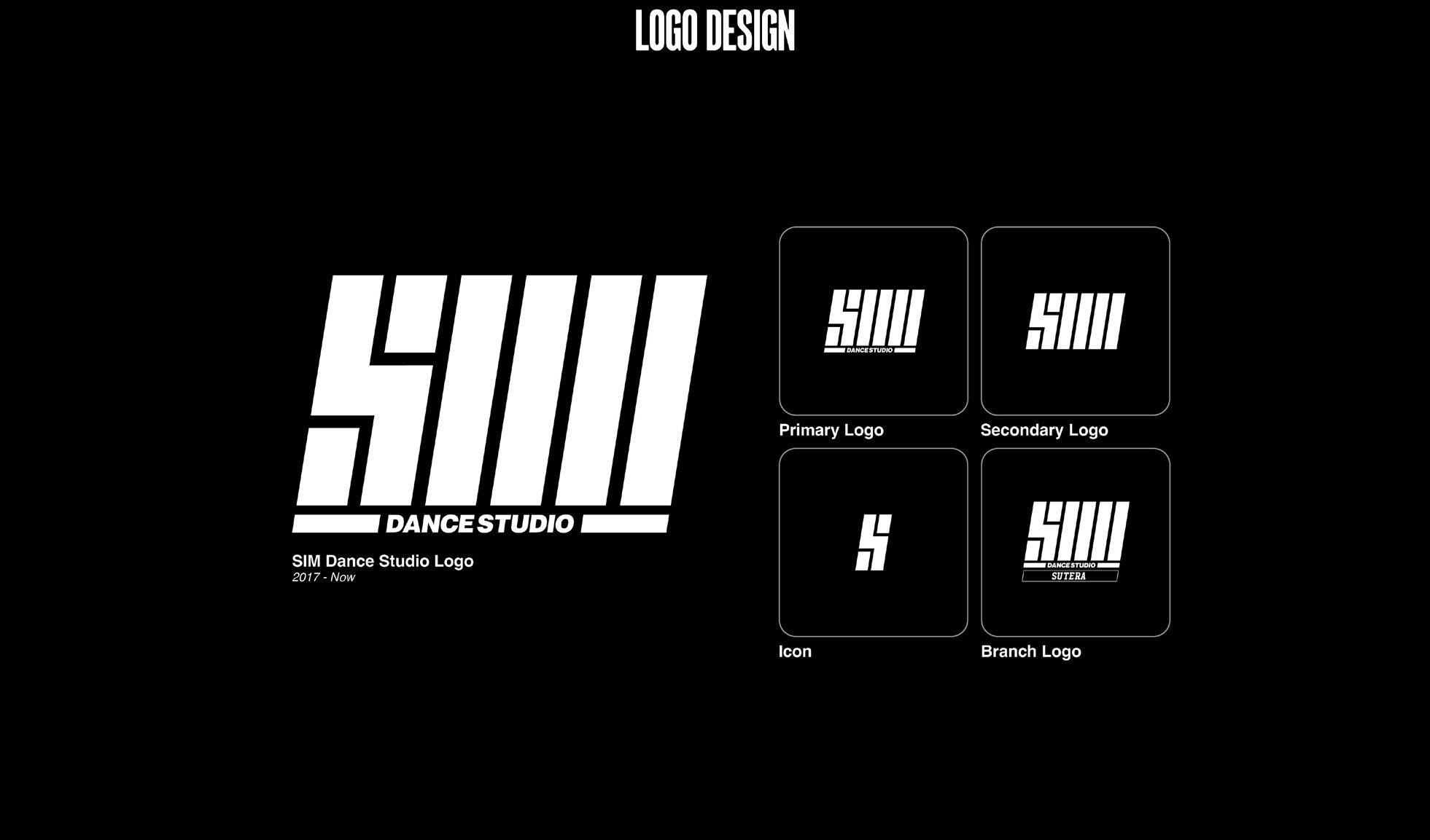 Logo design — primary, secondary, icon and branch logos