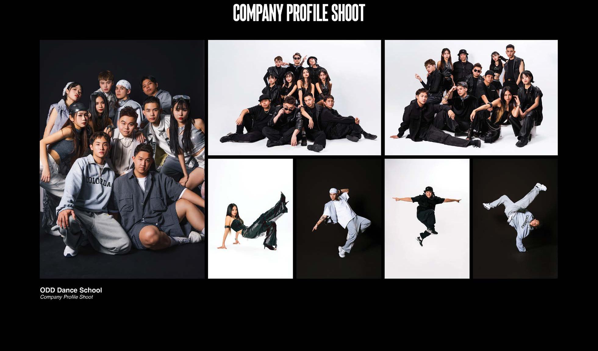 Company profile shoot — ODD Dance School